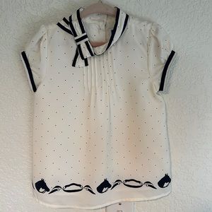 Janie and Jack Horse Blouse